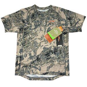 Sitka Mens Core Lightweight Crew Short Sleeve Shirt Medium Optifade Country LOGO
